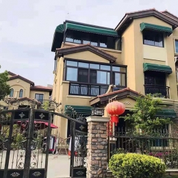 窗台法式蓬